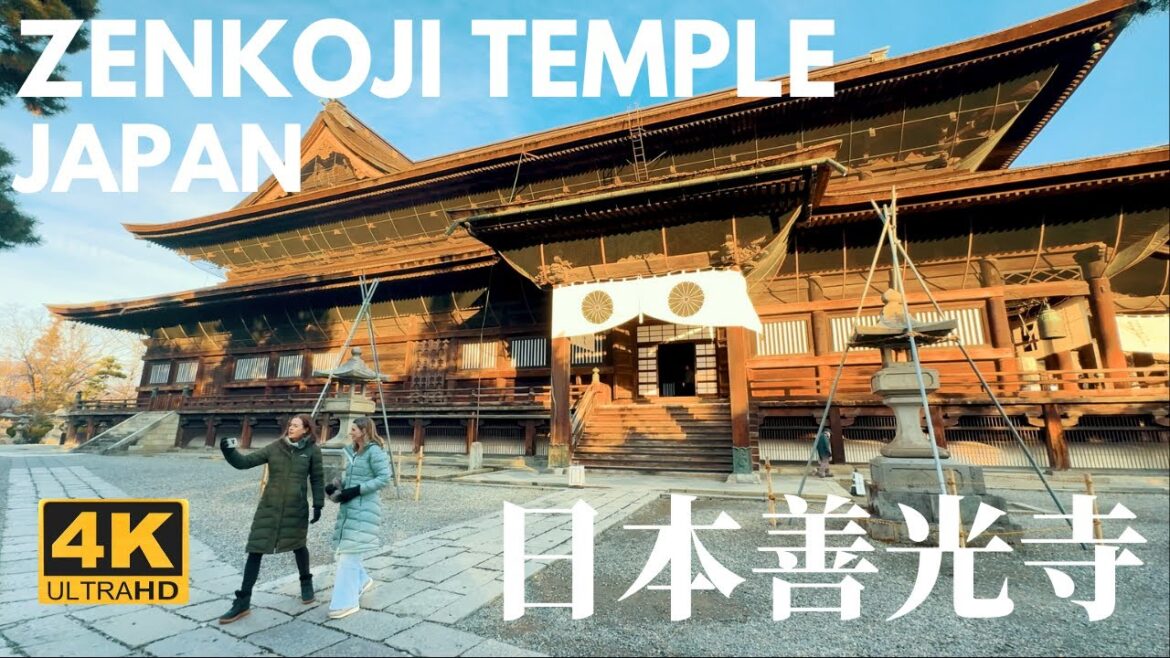 Most Peaceful Streets in Japan?  Golden Afternoon Walk to Zenkoji Temple – 4K Nagano Tour Most Peaceful Streets in Japan?  Golden Afternoon Walk to Zenkoji Temple – 4K Nagano Tour