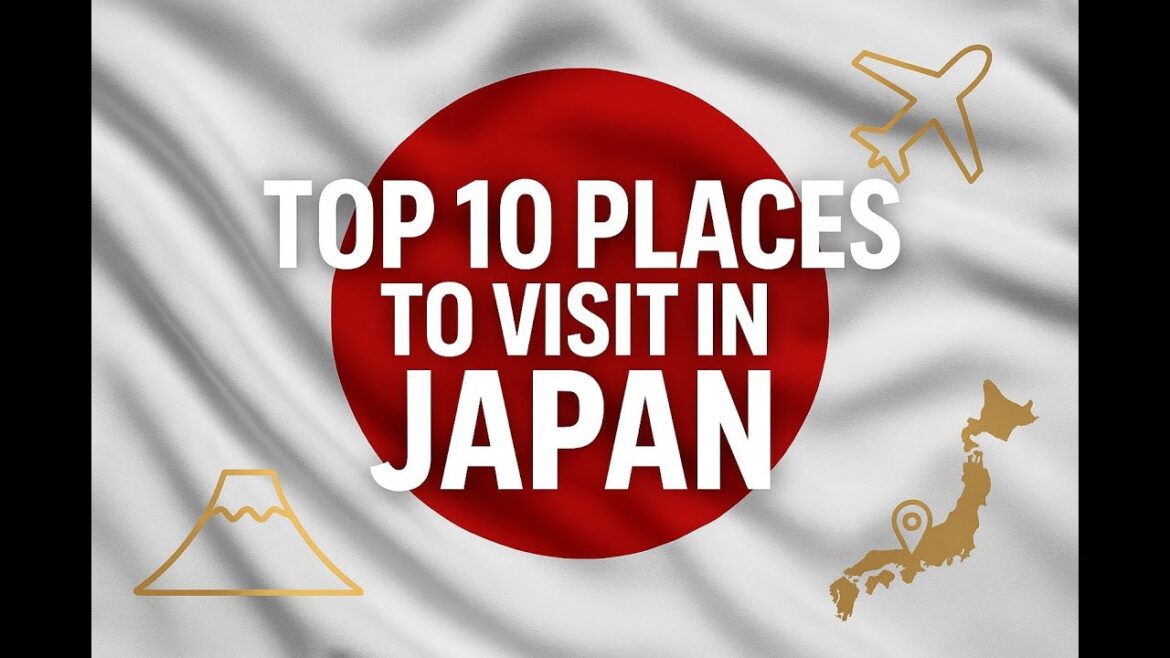 🎌Top 10 Places You MUST Visit in Japan!
