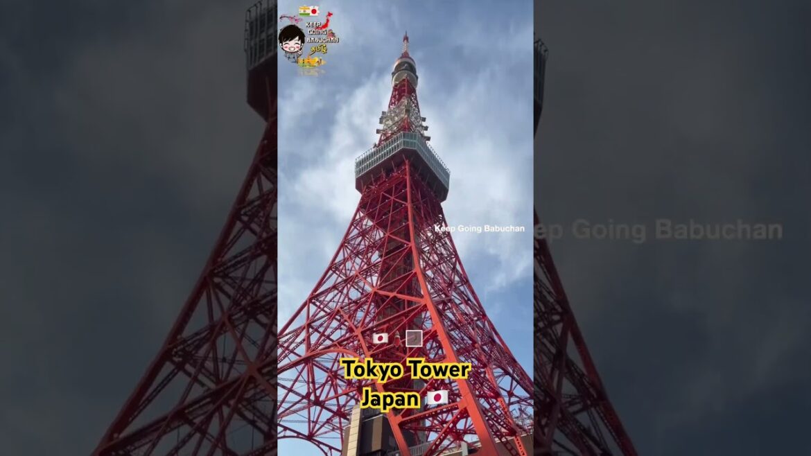 பணக்கார ஏரியா Tokyo Tower🗼Best Travel Details in Japan Tamil
