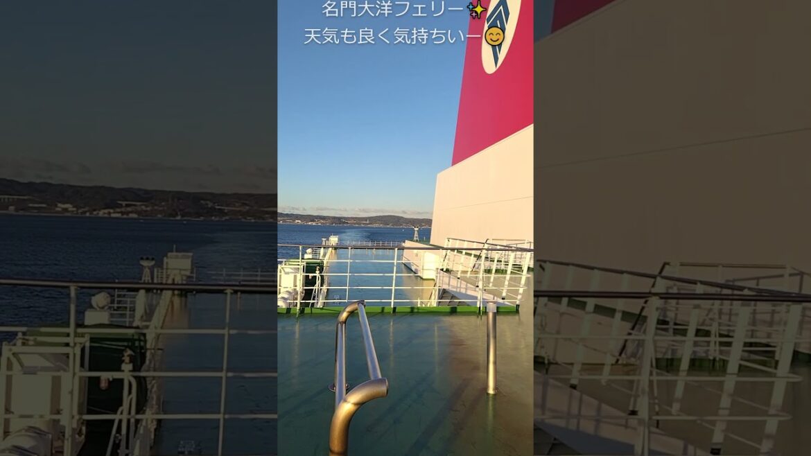 絶景🌞大阪湾に入る名門大洋フェリー✨その2 #shorts 絶景🌞大阪湾に入る名門大洋フェリー✨その2 #shorts