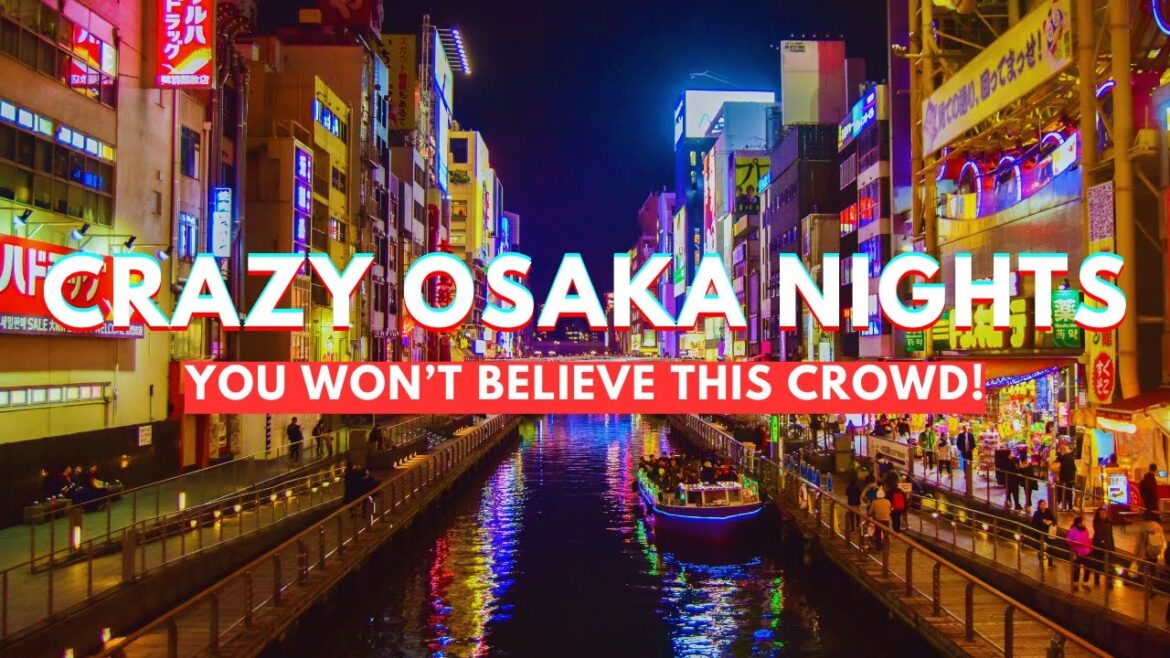Osaka Nightlife Vibes π Namba to Shinsaibashi | Dotonbori Lights & Crowds | Japan Street Tour Osaka Nightlife Vibes π Namba to Shinsaibashi | Dotonbori Lights & Crowds | Japan Street Tour