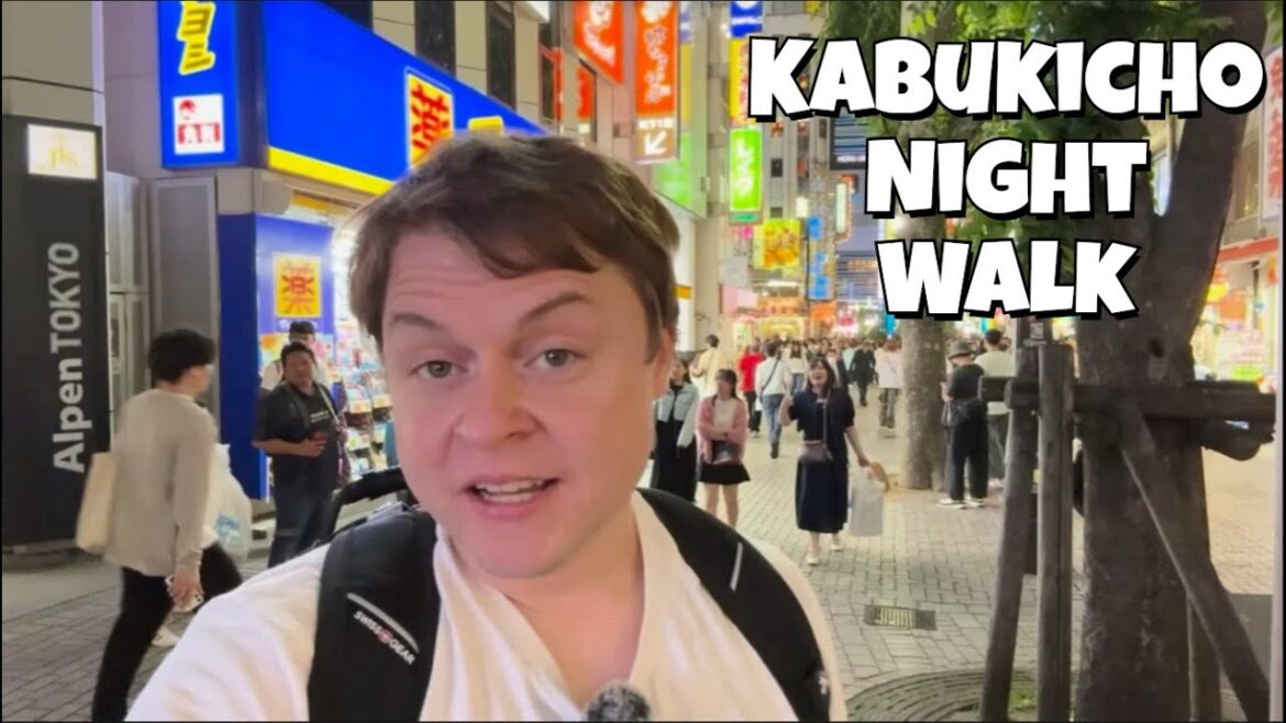 Kabukicho at Night: Tokyo Walking Tour