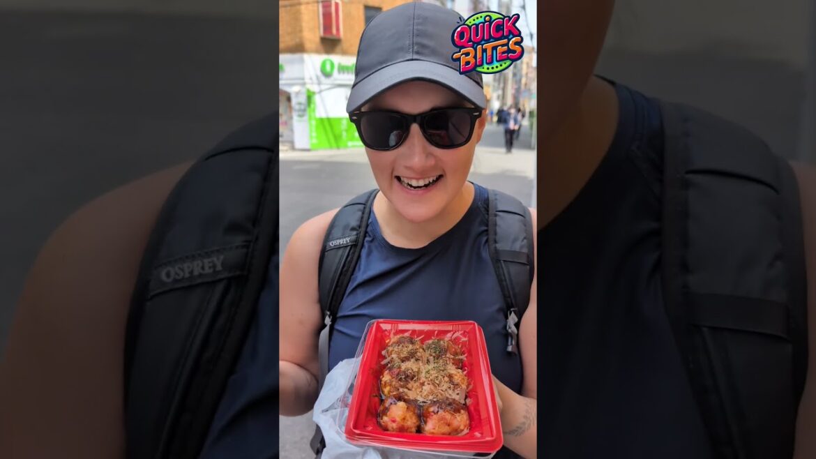 Osaka’s Famous Fish Balls #takoyaki #food #japan #travel #quickbites Osaka's Famous Fish Balls #takoyaki #food #japan #travel #quickbites