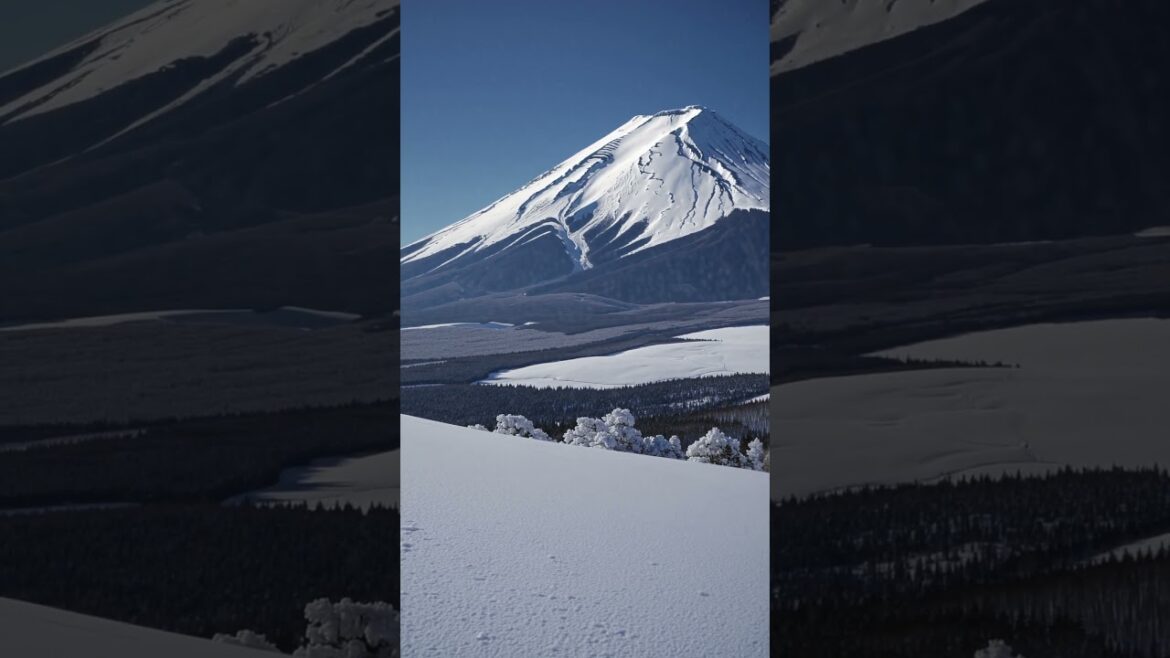 Snow Mount Fuji #nature #travel