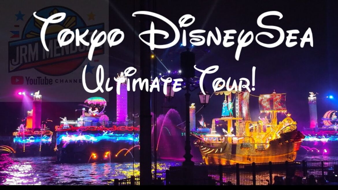 [4K] DISNEYSEA TOKYO JAPAN ADVENTURE | Full Walking Tour The Most Unique Disney Park in the World!