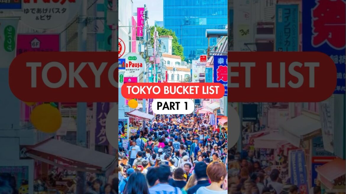 BEST TOKYO BUCKET LIST 🇯🇵 #japan #japantravel #tokyo