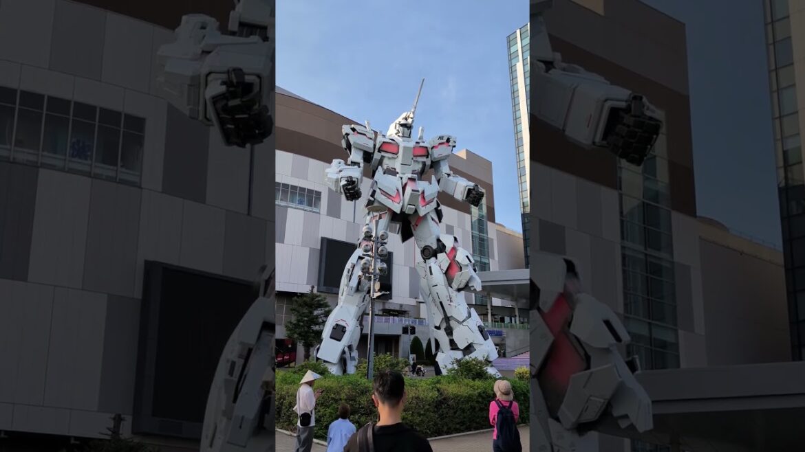Tokyo Postcard 2.5 (Unicorn Gundam) NT-D activation #japan #tokyo #travel #gundam #anime
