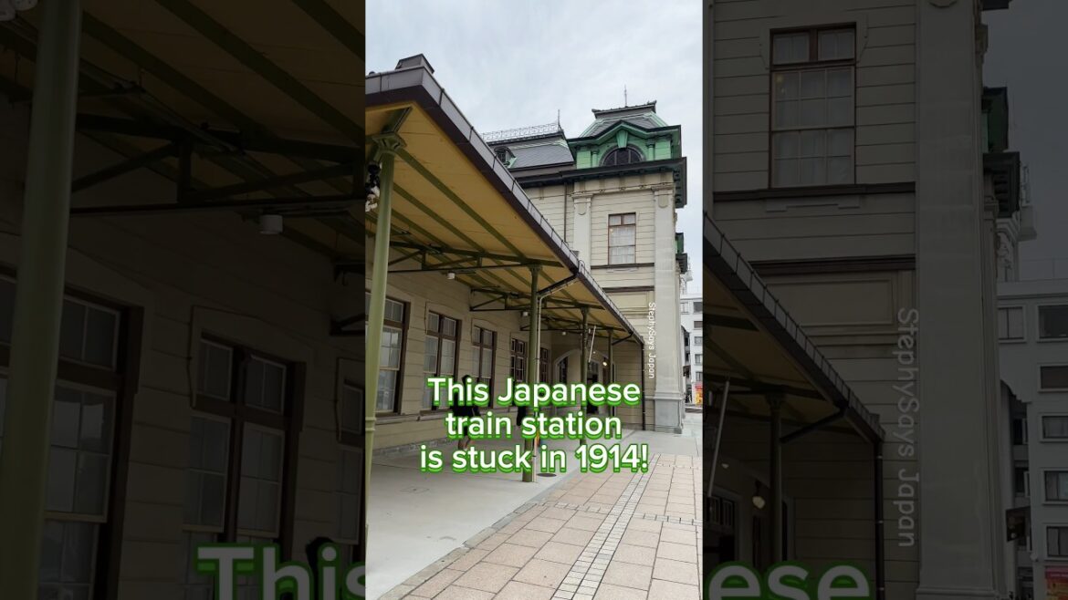 🥹Old-School Japanese Train Station🚃 🥹Old-School Japanese Train Station🚃