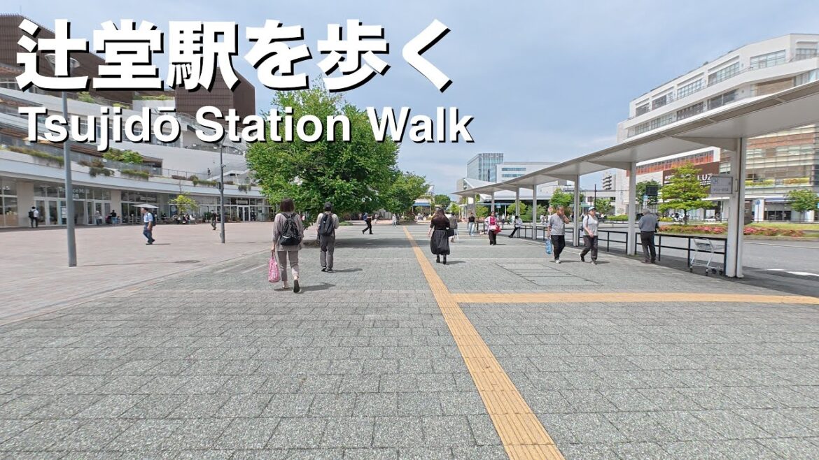【4K街歩き】辻堂駅|無編集・環境音のみ|Tsujidō Station Walk 【4K街歩き】辻堂駅|無編集・環境音のみ|Tsujidō Station Walk
