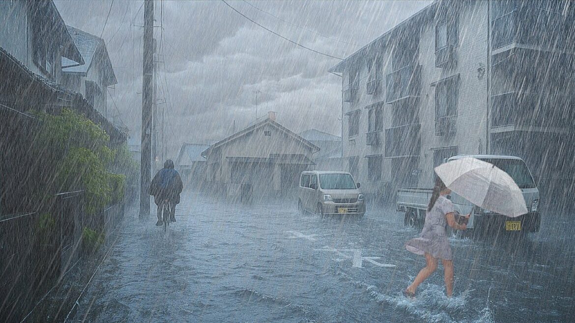 So Quiet And Comfortable! Walking In The Rain In Kagoshima Japan Makes Me Happy. You Must Enjoy It