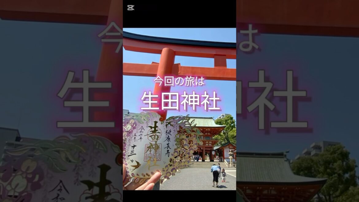生田神社行ってきましたー🤣A shrine worth visiting: Ikuta Shrine