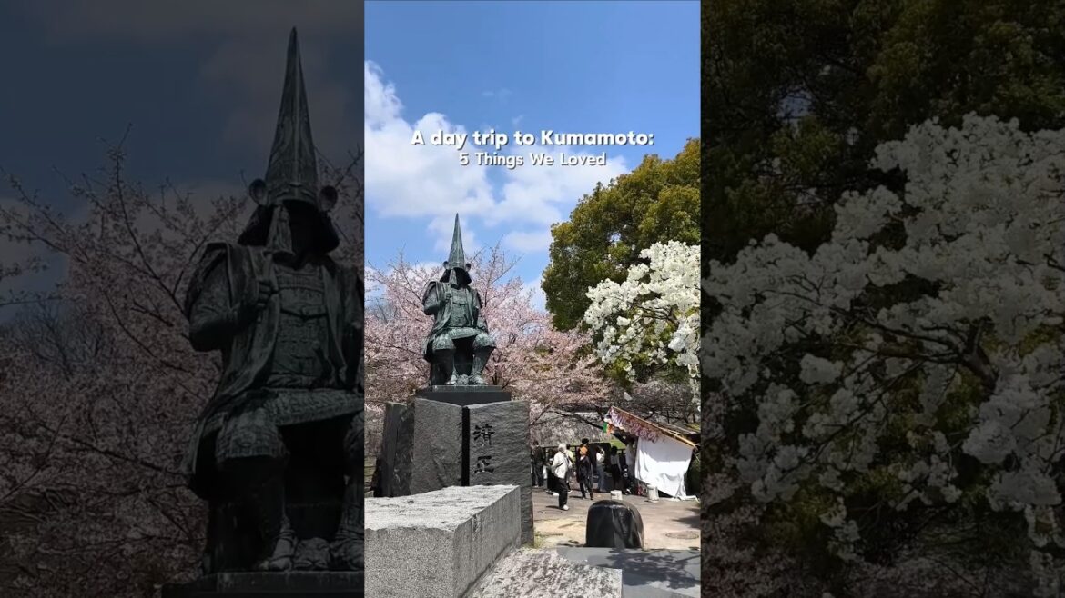 Kumamoto, Japan! 5 Things We Loved ❤️ #kumamoto #japantravel #japantips #japantrip2025 #travel #fyp
