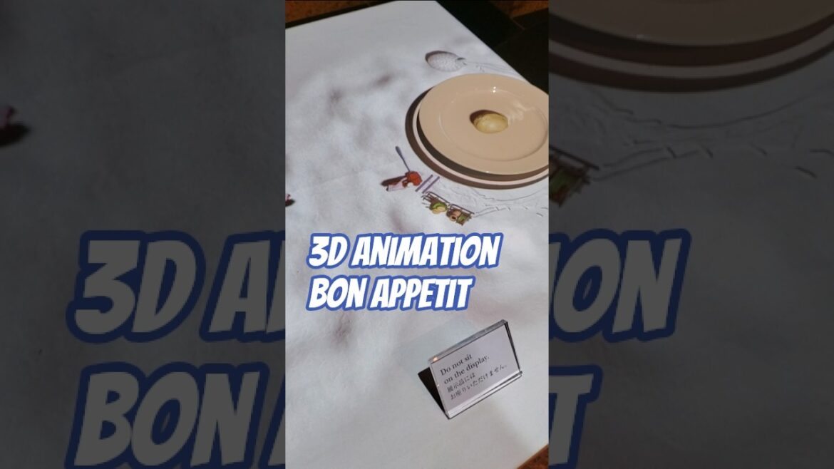 3D Illusion at Intercontinental Hotel Tokyo #Tokyo #travel