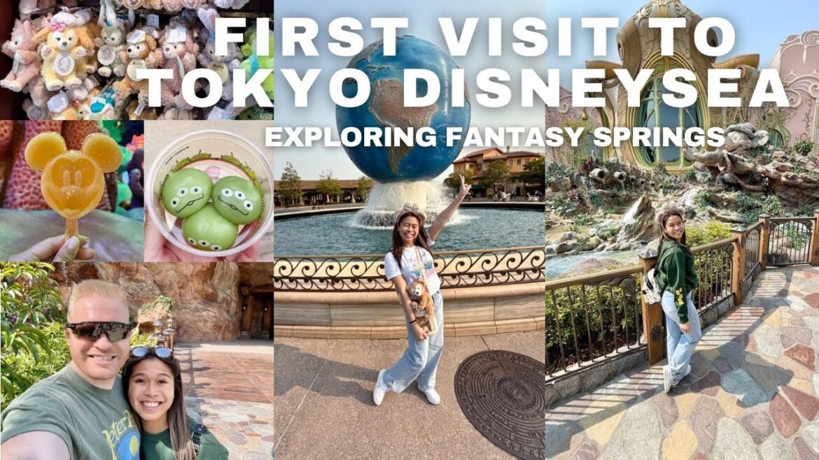 Tokyo DisneySea First Visit | Fantasy Springs, Rope Drop Tips & Best Snacks | Japan Vlog Part 3