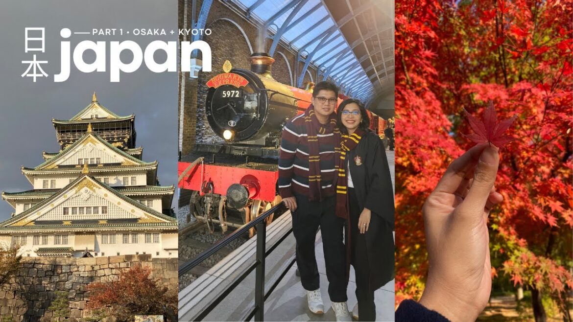 TRAVEL | Japan Trip Part 2 • Osaka, Kyoto, Harry Potter Tour Tokyo