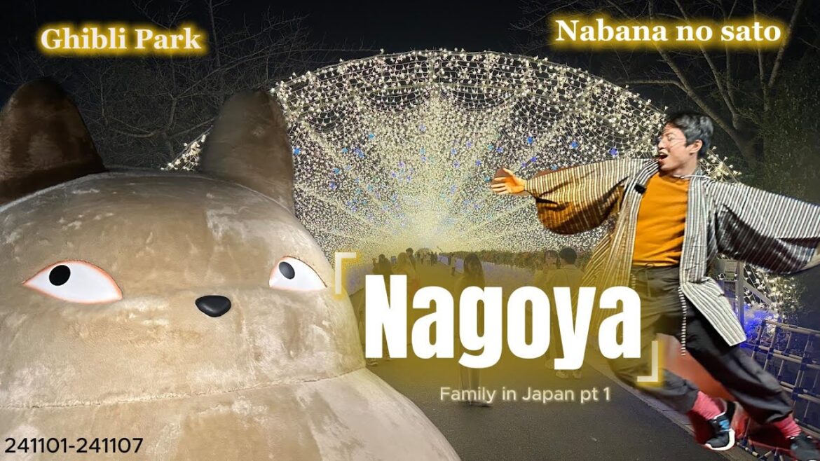 FAMILY FUN in Nagoya: Ghibli Park & Nabana no Sato | NAGOYA TRAVEL VLOG