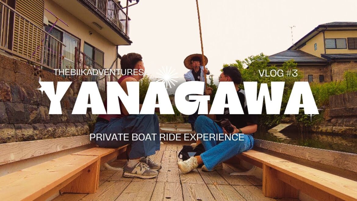 🇯🇵 Yanagawa Boat Ride in Fukuoka +| Dazaifu | Fukuoka Vlog 2025 | The Biik Adventures