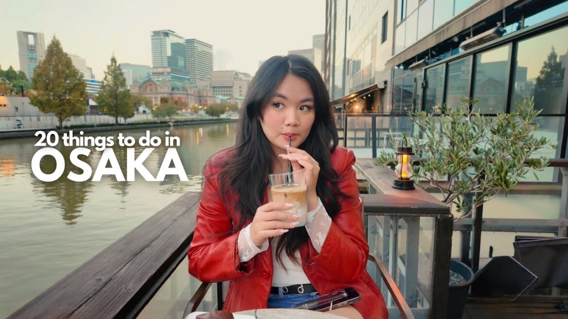 20 Unique Things to Do in OSAKA in 2025 🤯🇯🇵 (DJI OSMO Pocket 3)