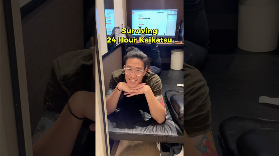 Japan’s infamous 24hr Kaikatsu #japan #budget #japantravel #internetcafe