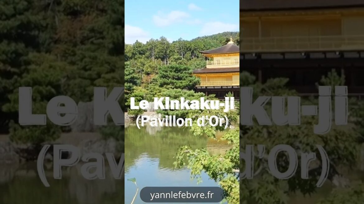 Le Kinkaku-ji, le Pavillon d'or de Kyoto : un trésor japonais #travel #ghibli #zen