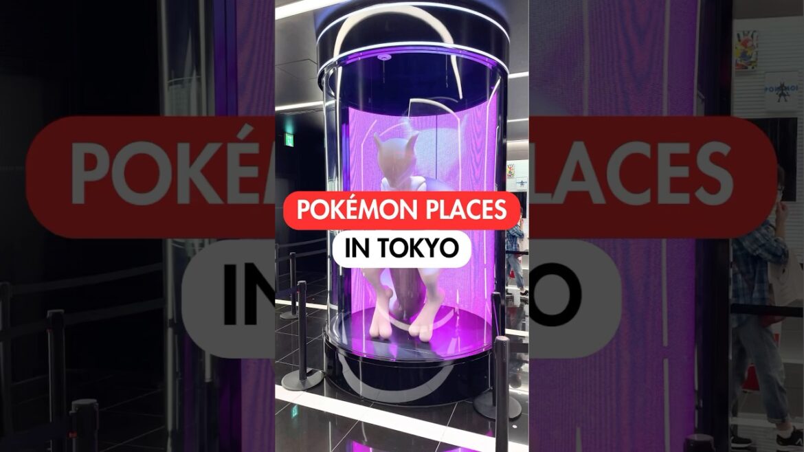BEST Pokémon Attractions in TOKYO🇯🇵 #japan #tokyo #pokemon