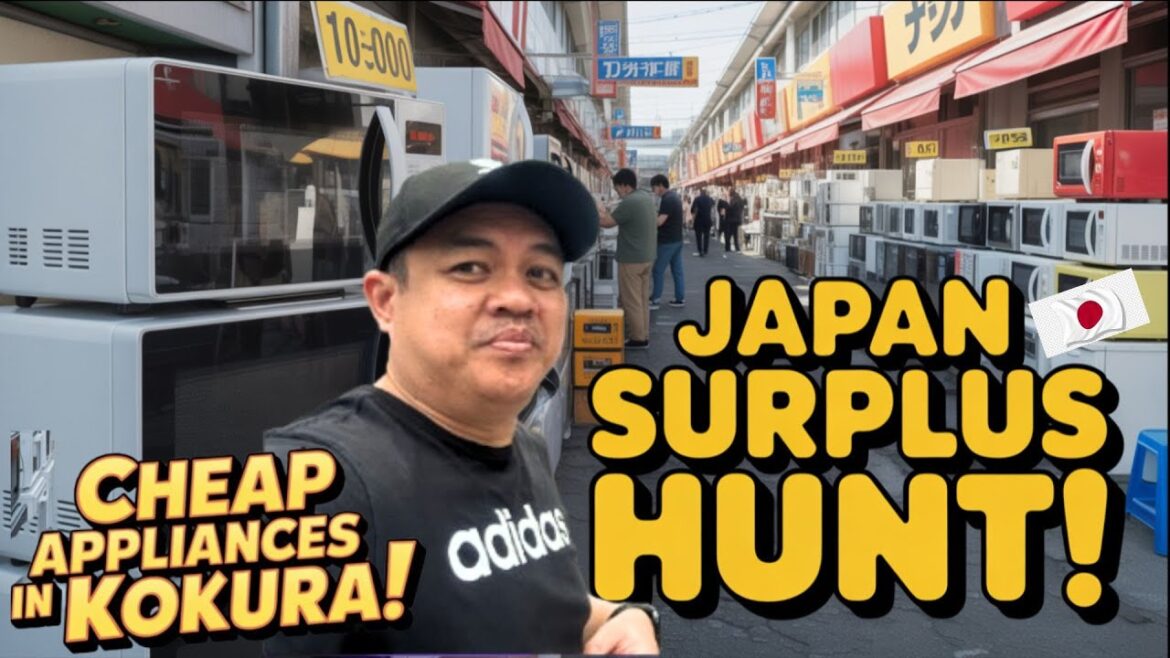🛒 Japan Surplus Hunt in Kokura 🇯🇵 |  Cheap Appliances for My Apartment 🏠 Tipid Tips!