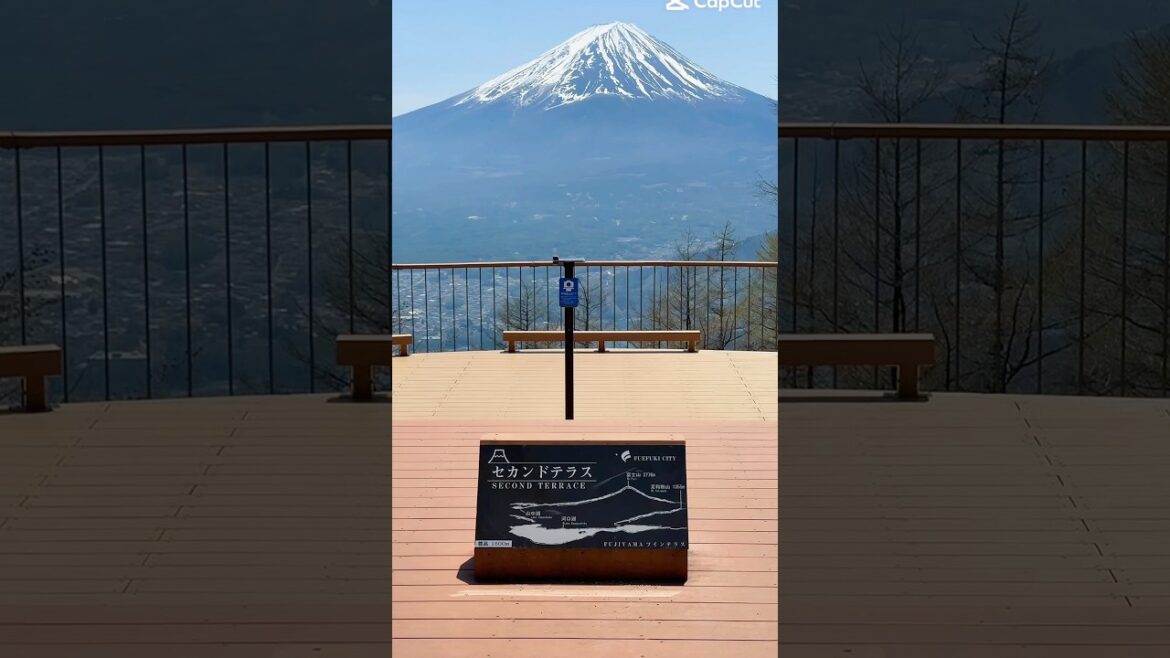 ゴールデンウイークの穴場　富士山ツインテラス　#ゴールデンウイーク #富士山 #笛吹市