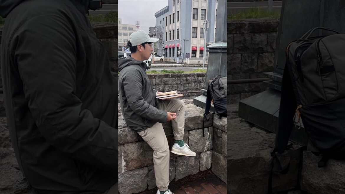 홋카이도의 5월, 오타루 운하 어반스케치 #어반스케치