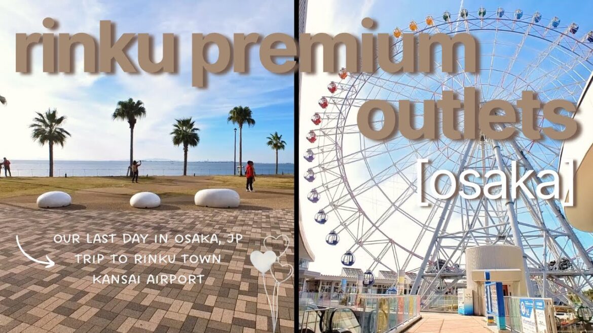 Goodbye Osaka 🇯🇵 | Rinku Premium Outlets Tour | Crocs + Cole Haan Finds | KIX Final Stop | Last Day😭