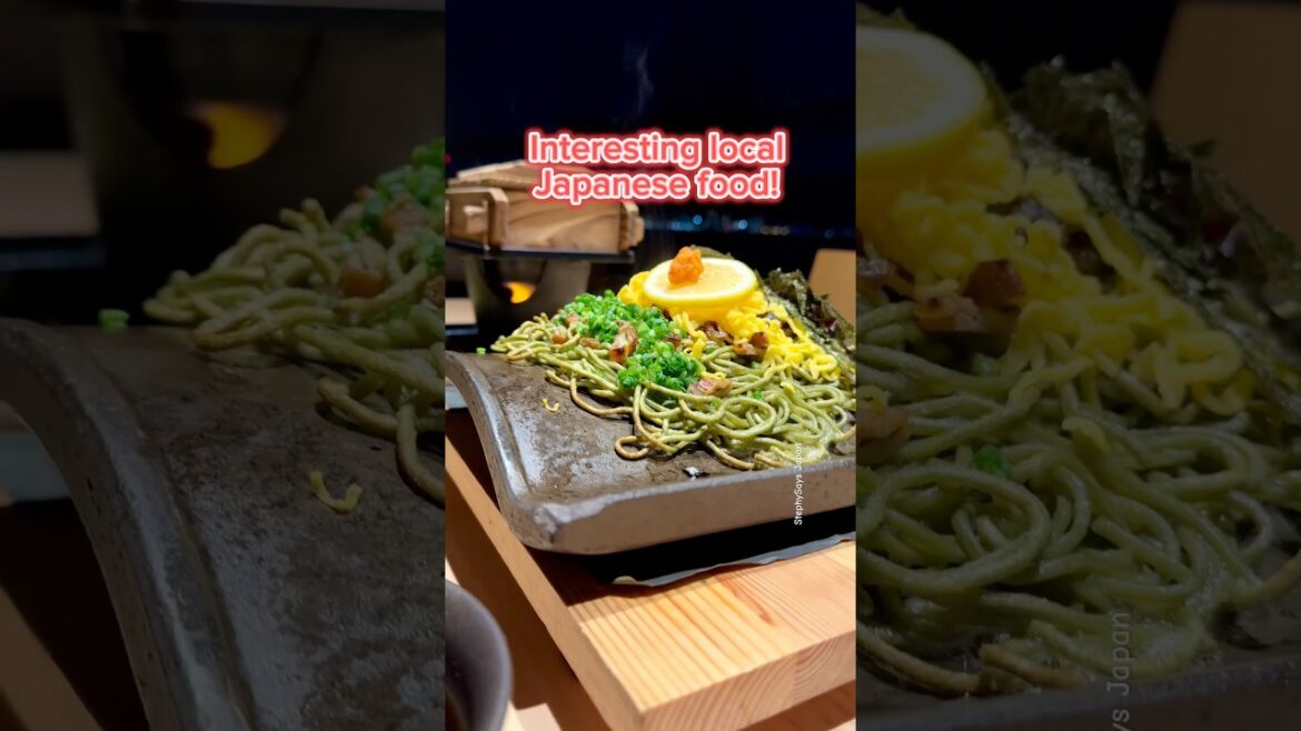 🇯🇵Roof Tile Yakisoba and Blowfish😮 🇯🇵Roof Tile Yakisoba and Blowfish😮