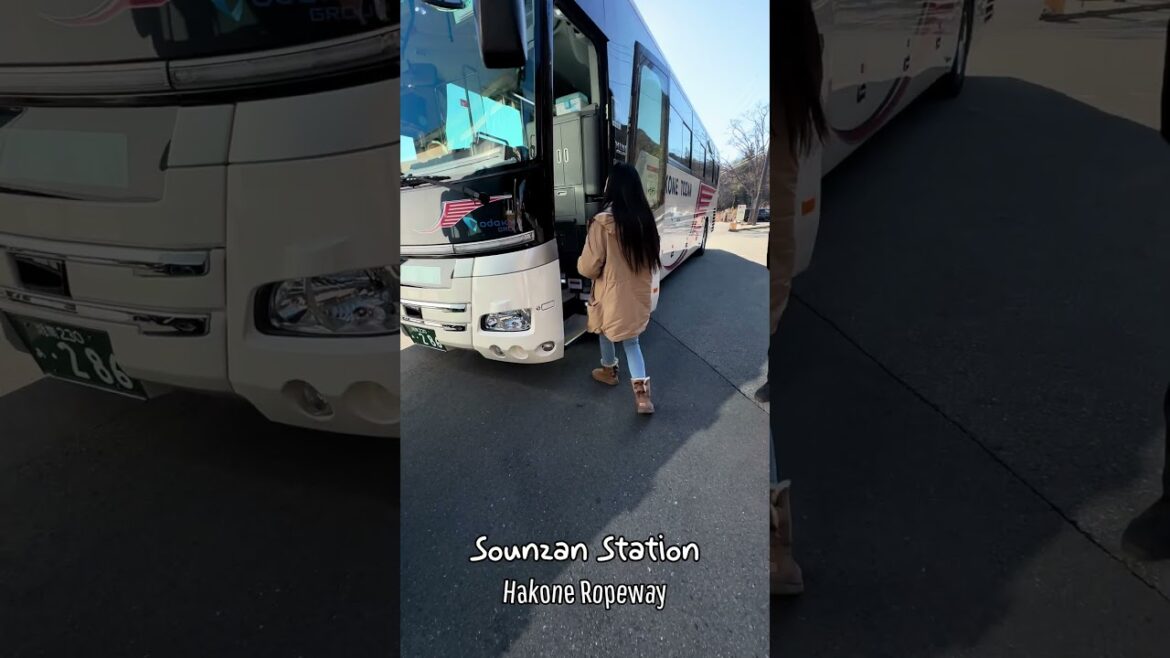 "Hakone in 60 Seconds: Fuji Mountain, Japan’s Hidden Gem 🌿🚠♨️" #japantravel