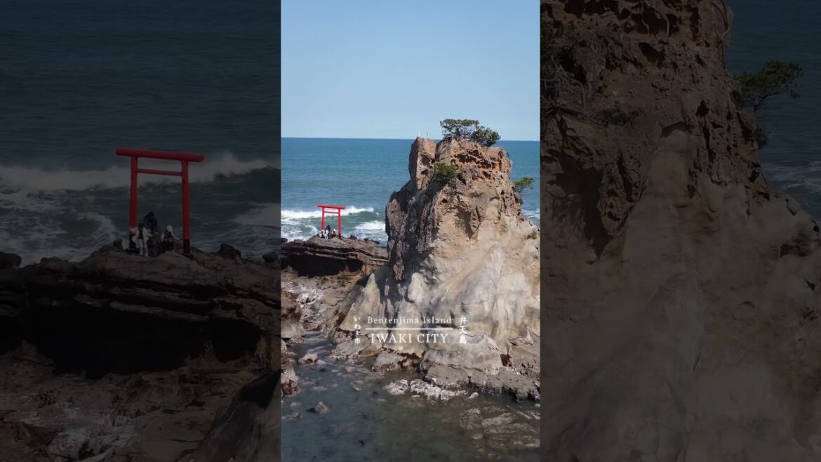 The Torii Gate Floating in the Pacific Ocean