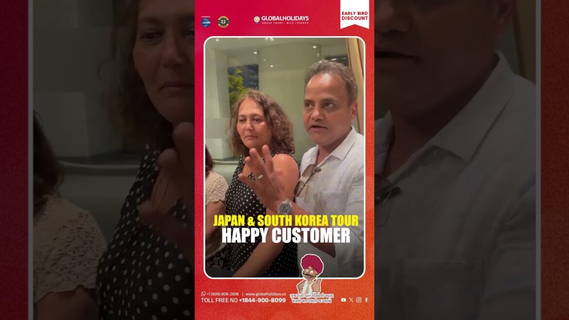 Happy Customer of Global Holidays USA | Japan and South Korea Vacation Package