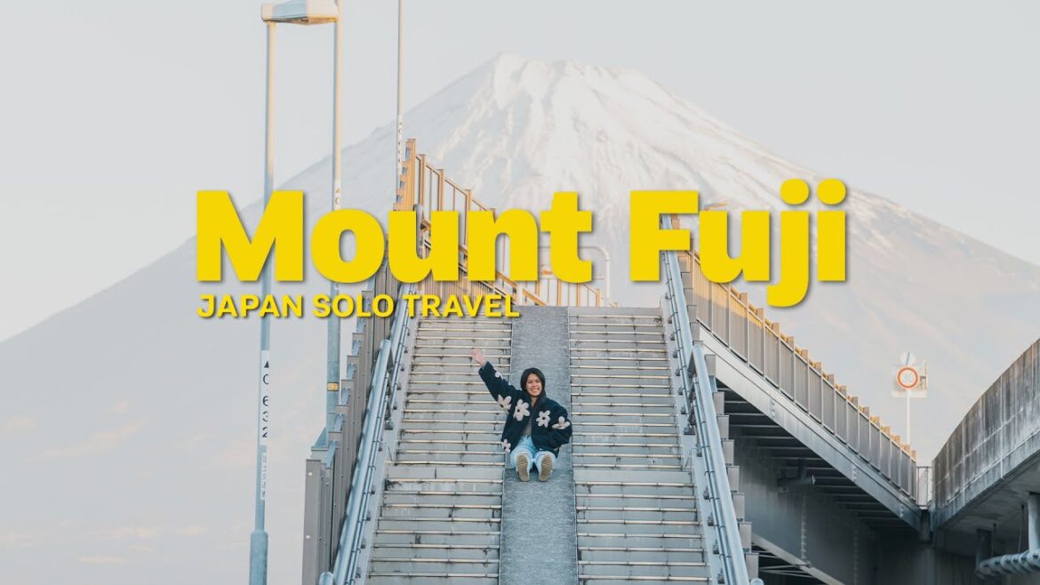 Exploring Mount Fuji Alone 🗻 | Japan Solo Travel Guide & Vlog 🇯🇵 🌸