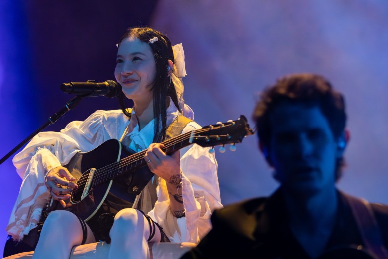 Japanese Breakfast performs at The Salt Shed in Chicago on April 30, 2025.