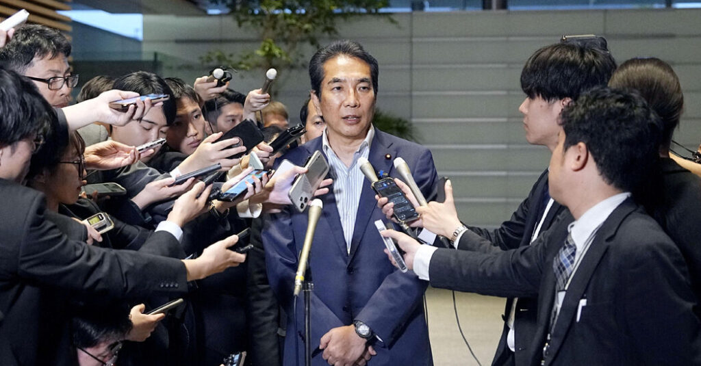 Japanese Farm Minister Resigns After Saying He’d Never Bought Rice