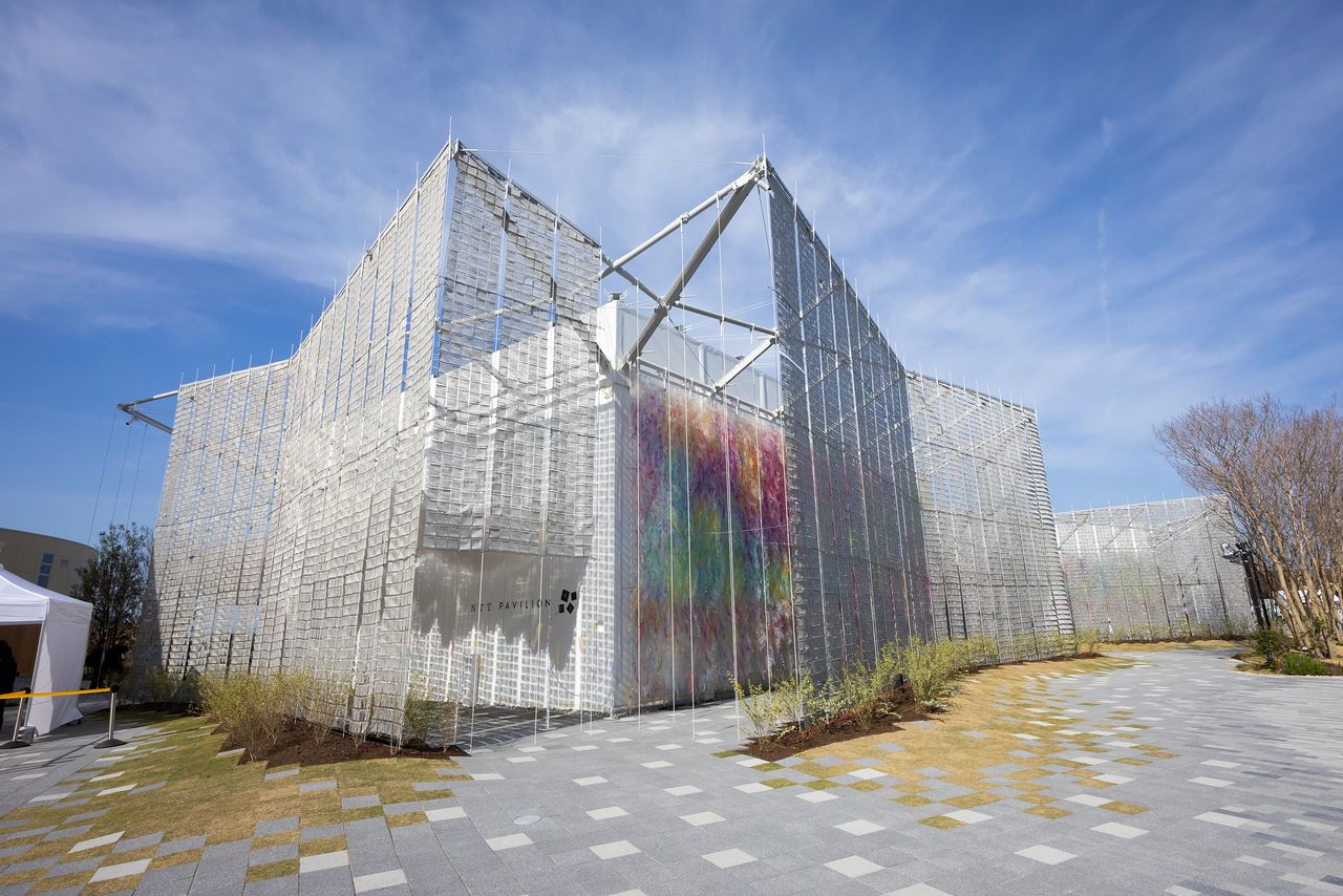 The NTT Pavilion. (© Nippon.com)