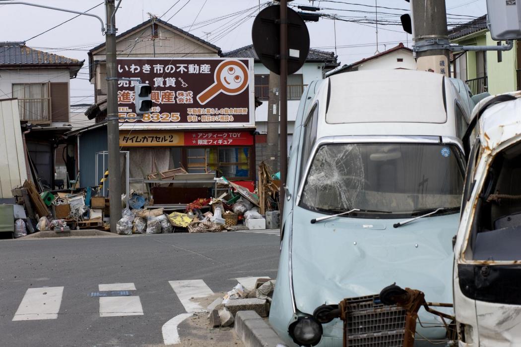 A March 11, 2011, earthquake and tsunami devastated the port city of Onahama in Fukushima Prefecture, Japan. 