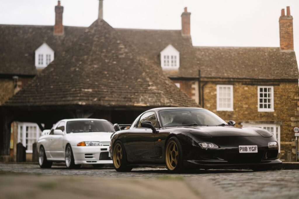 2 JDM Legends in an English village