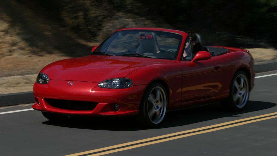 Mazda MX-5 Miata - Red Convertible Sports Car