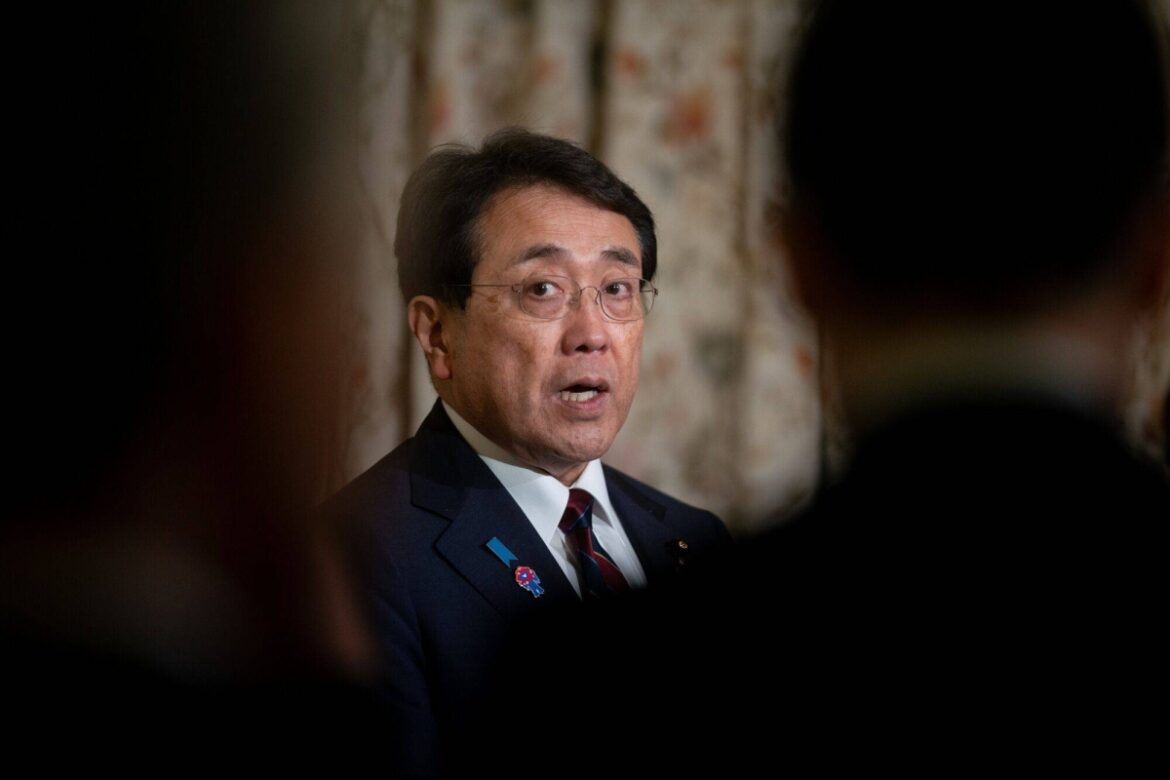 Japan’s tariff envoy says Tokyo insisting on U.S. rethink Japan's tariff envoy says Tokyo insisting on U.S. rethink
