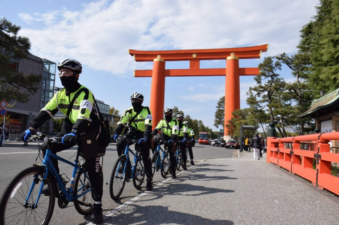 Kyoto police deploy bicycle squad to crack down on reckless riding