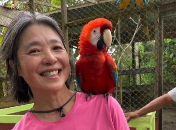 Patricia "Pattie" Wu-Murad (pictured) vanished during a solo hike on a section of Japan's Kumano Kodo pilgrimage trail in the mountains of Wakayama on April 10, 2023. (GoFundMe)