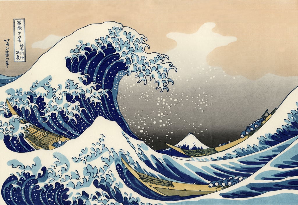 The Great Wave off Kanagawa by artist Katsushika Hokusai, featuring Mount Fuji in the background. Photo: Handout