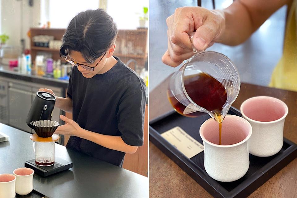 Finish your meal with pour-over coffee. — Pictures by CK Lim