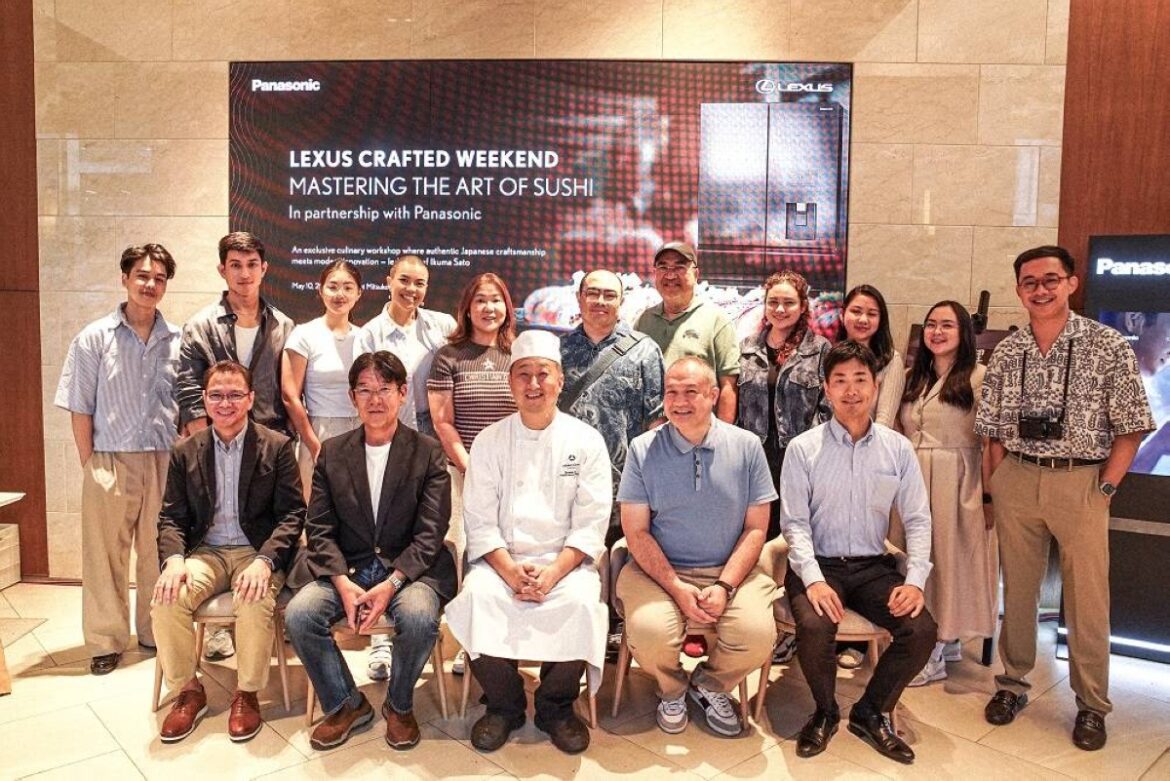 Serving true Japanese excellence: Panasonic, Lexus host an exclusive sushi mastery event