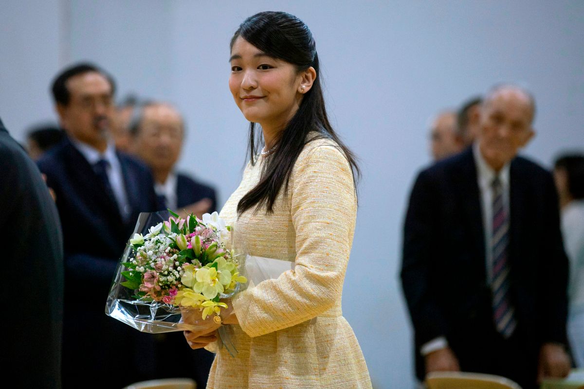 Princess Mako arrived in the country for the ceremonies to mark the 110th anniversary of the first waves of Japanese immigration to Brazil.