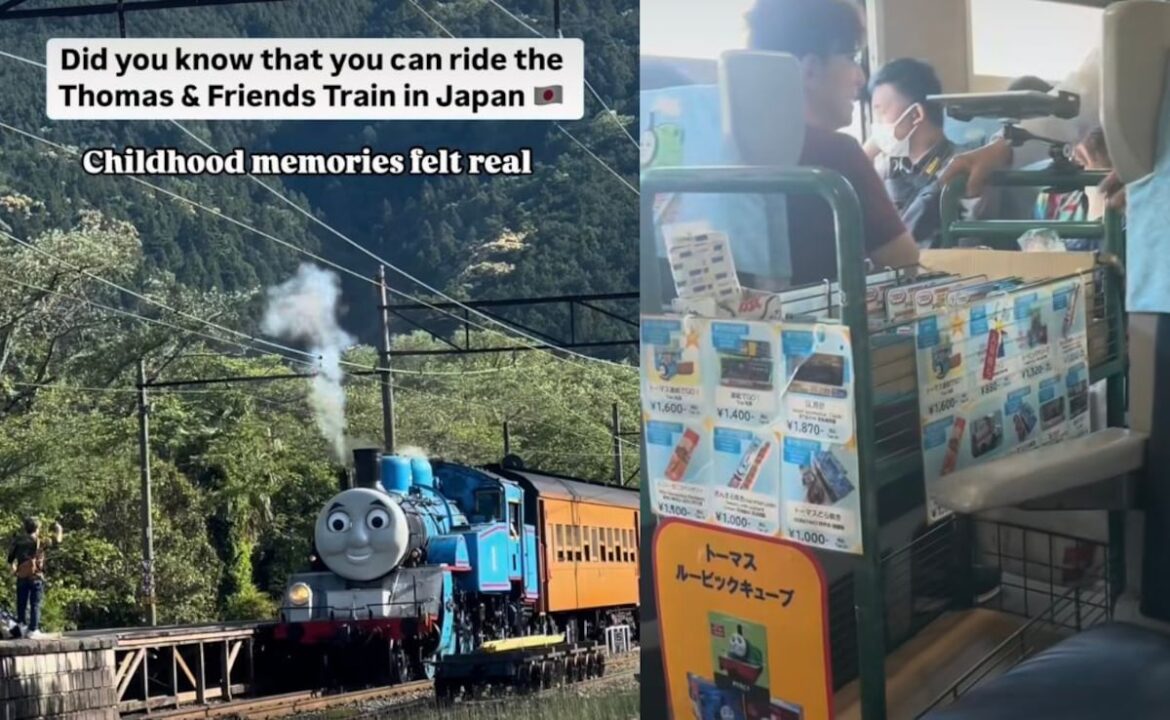 Vlogger Shares Video Of 'Thomas And Friends' Train In Japan, Internet Gets Nostalgic