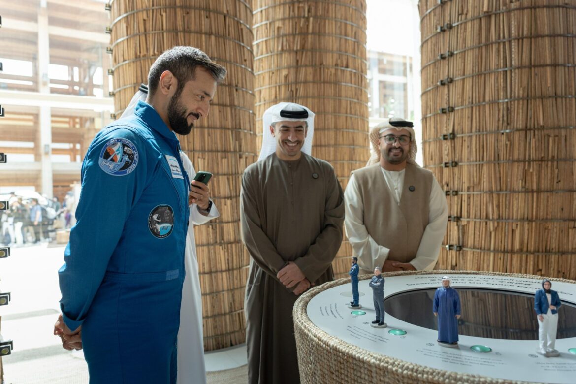 Astronaut Sultan Al Neyadi visits UAE Pavilion at Expo 2025 Osaka