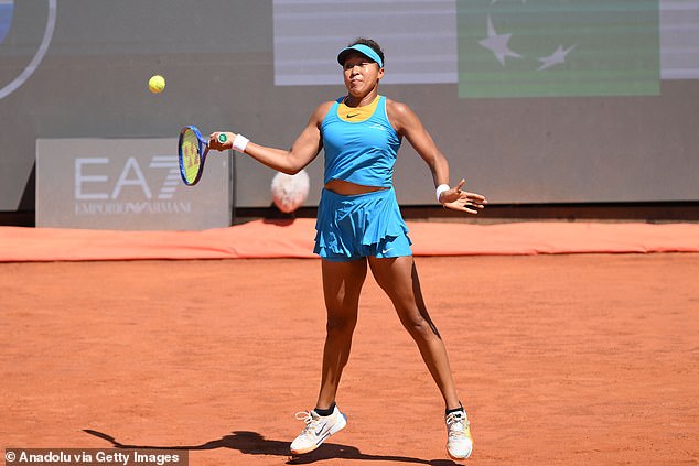 Osaka held a 4-2 lead in the tiebreak before missing a backhand and ultimately losing the match